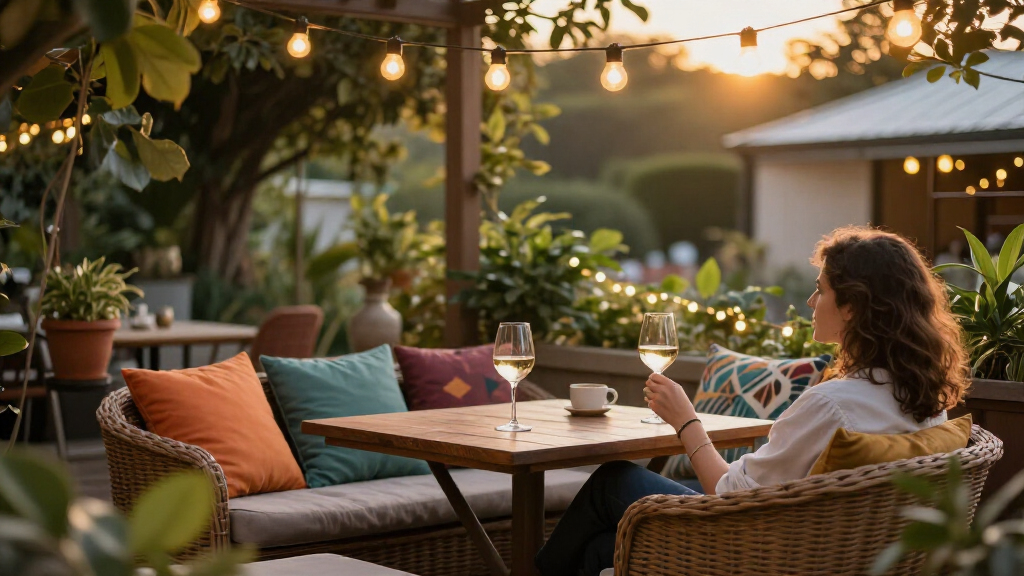 small backyard alfresco ideas