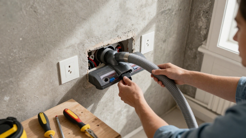 central vacuum kits for diy installation