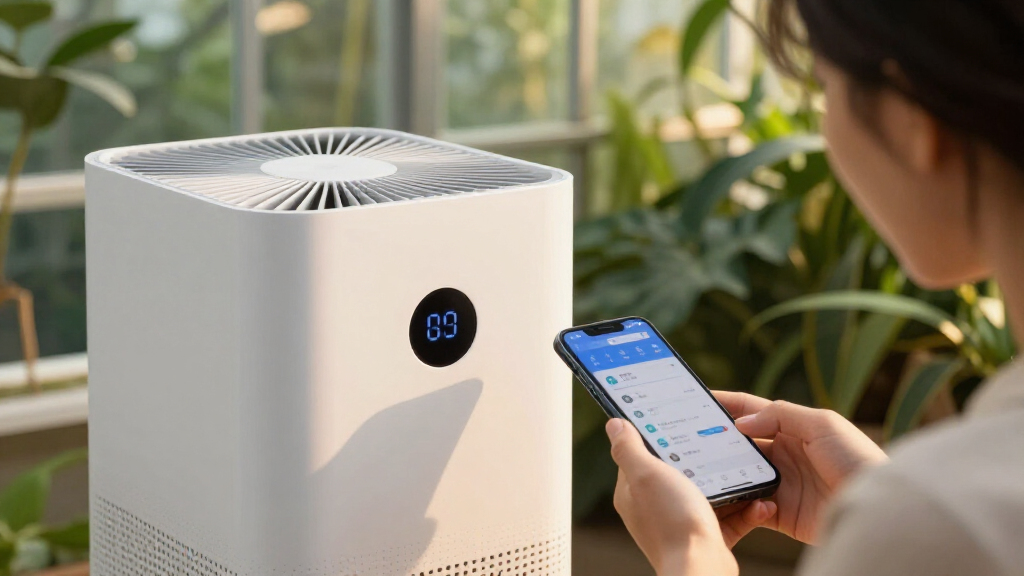 smart wifi air purifiers with app