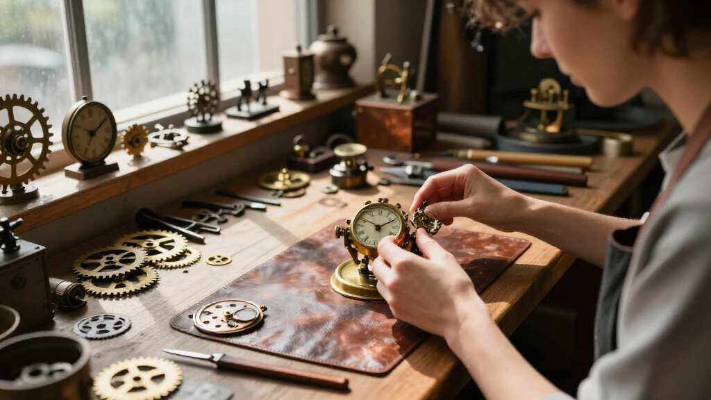 10 steampunk clocks on amazon for timeless elegance