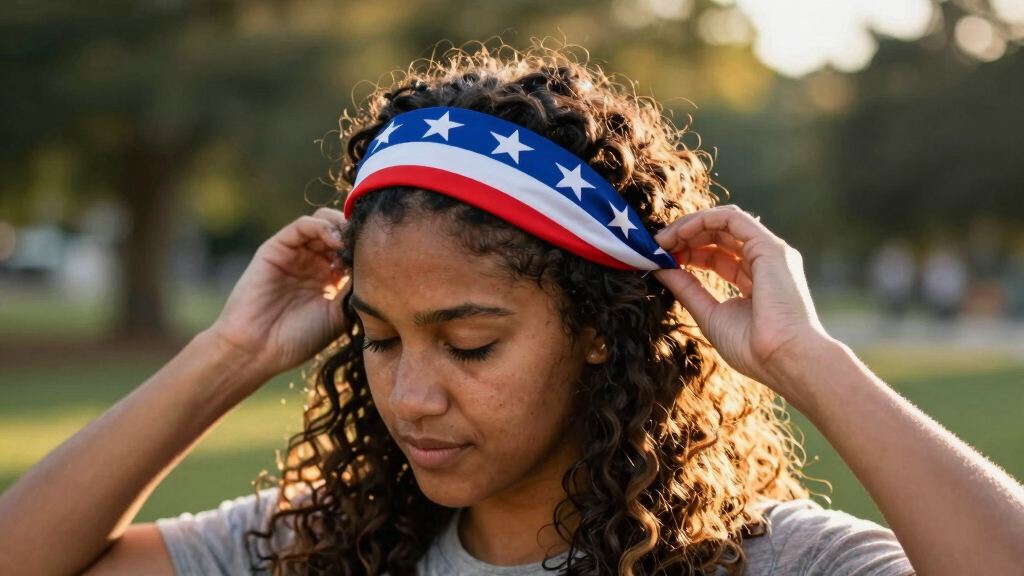 patriotic hair accessories