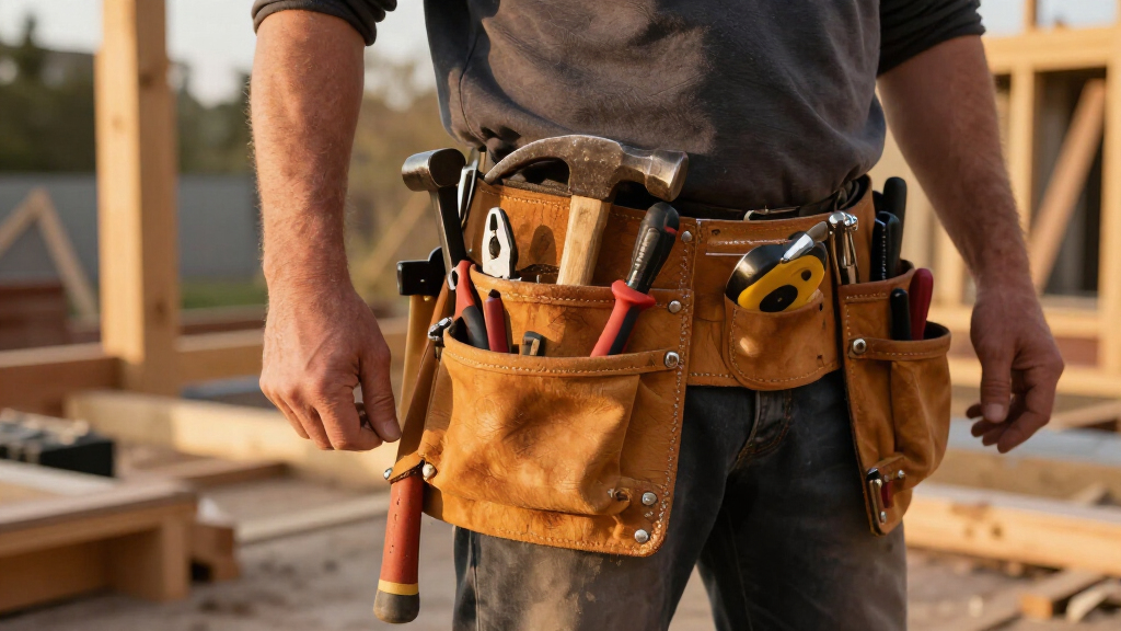 heavy-duty tool belts for tradespeople