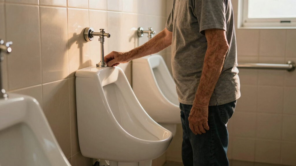 urinal for elderly man