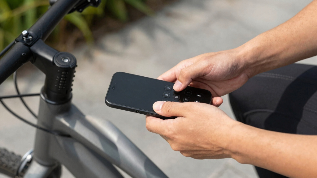 smart bike lock bluetooth key