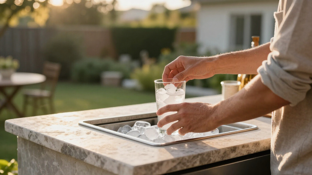 best outdoor built in ice maker