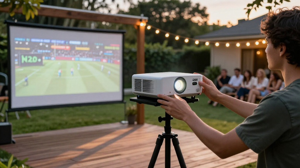 best projector for 120 inch sports screen