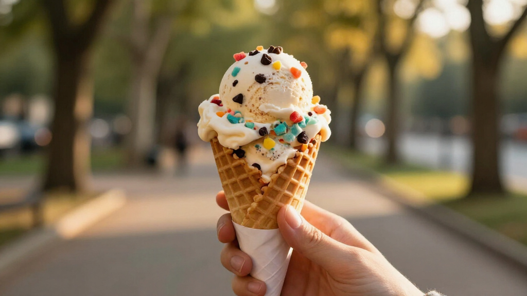 crunchy ice creams with mix ins