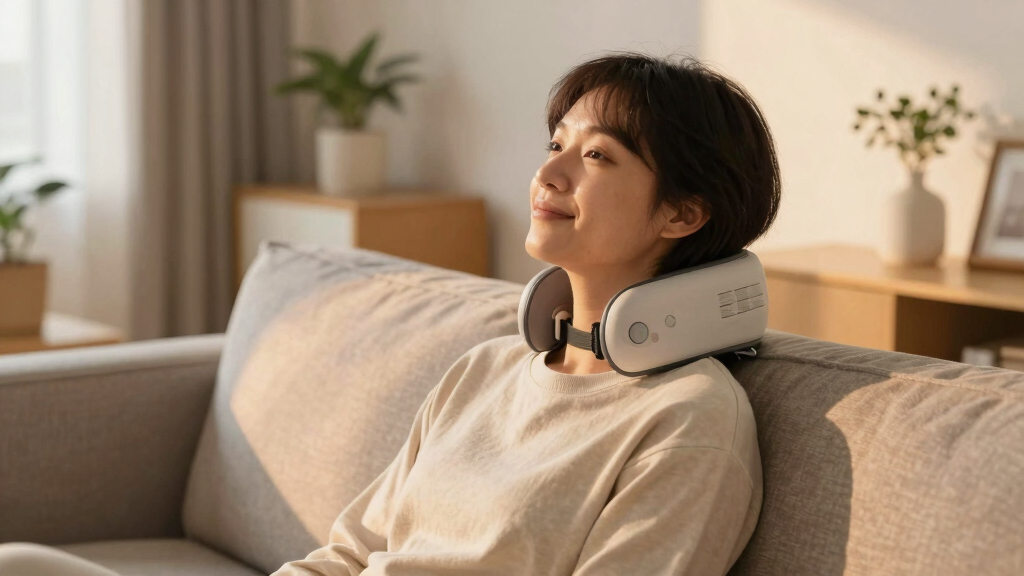 best heated neck and shoulder massager premium