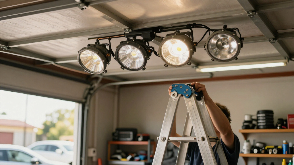 led shop light high bay 4 pack