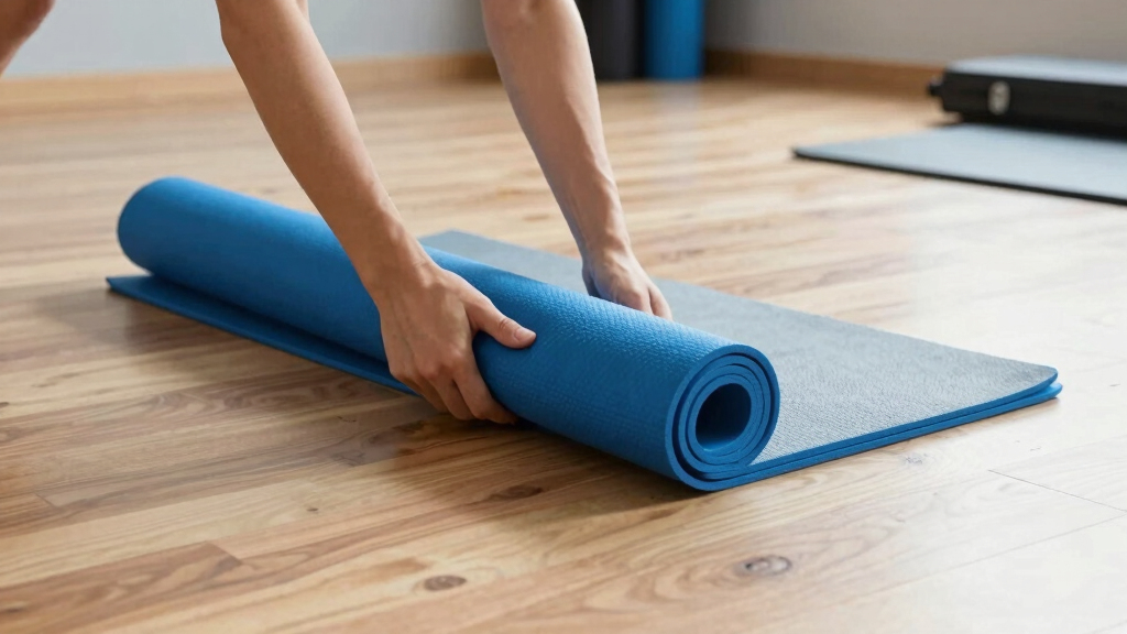compact foldable exercise mats