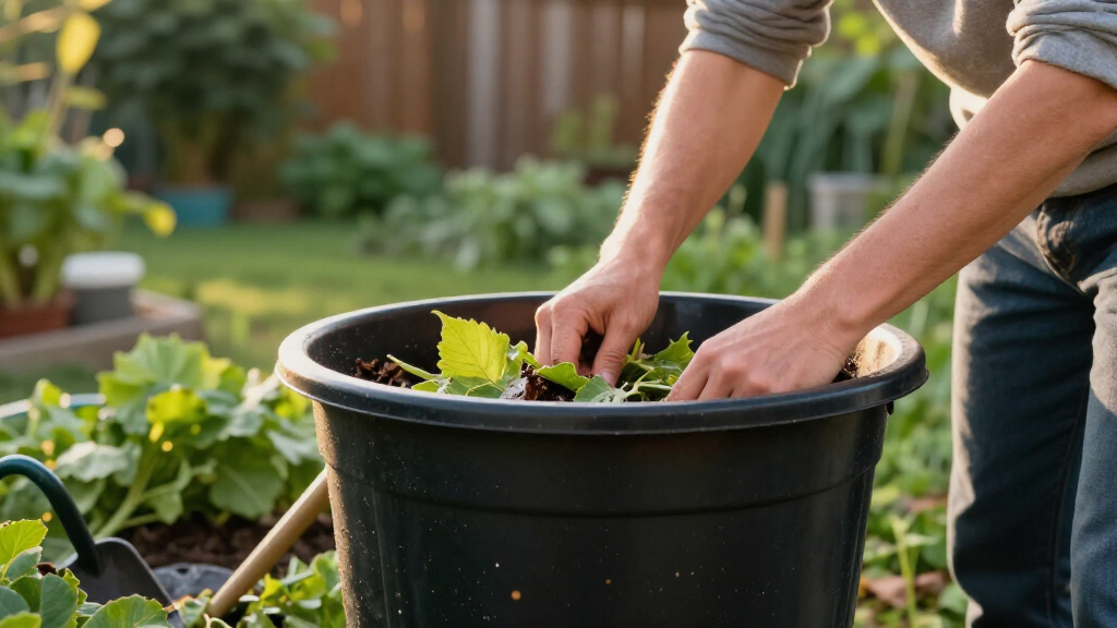 outdoor compost tumblers