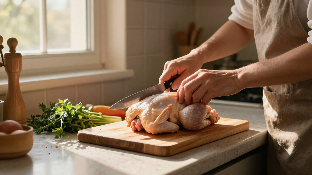 boning knife for poultry