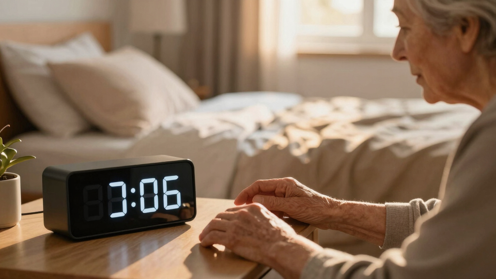 best alarm clocks with large displays for seniors