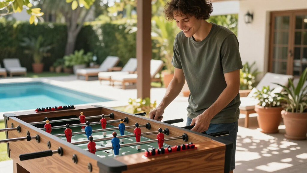 best outdoor foosball table