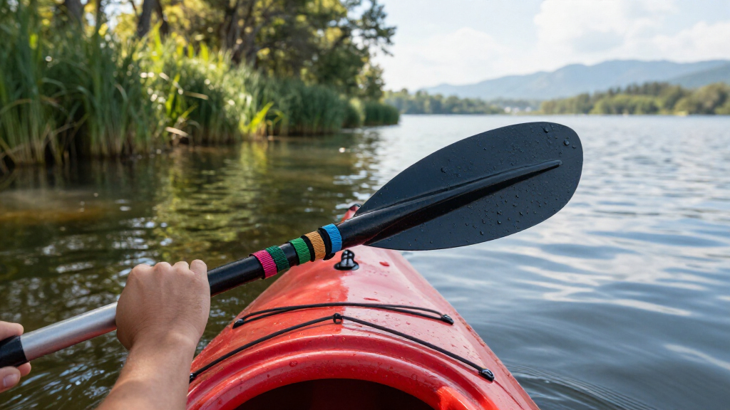kayaking paddles and accessories