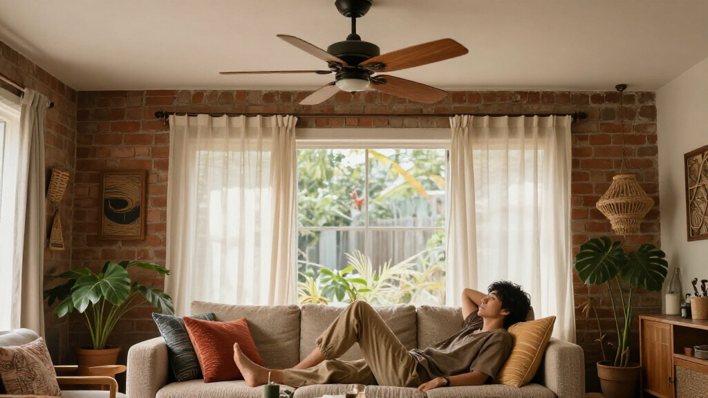 vintage boho ceiling fans