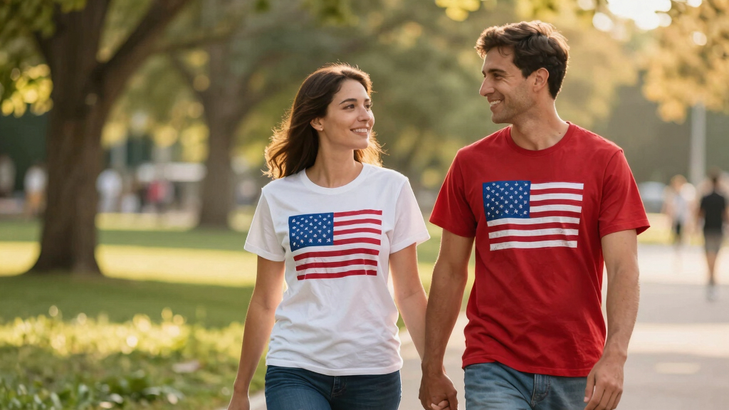 couples matching patriotic apparel