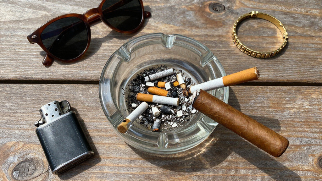 best decorative glass ashtrays