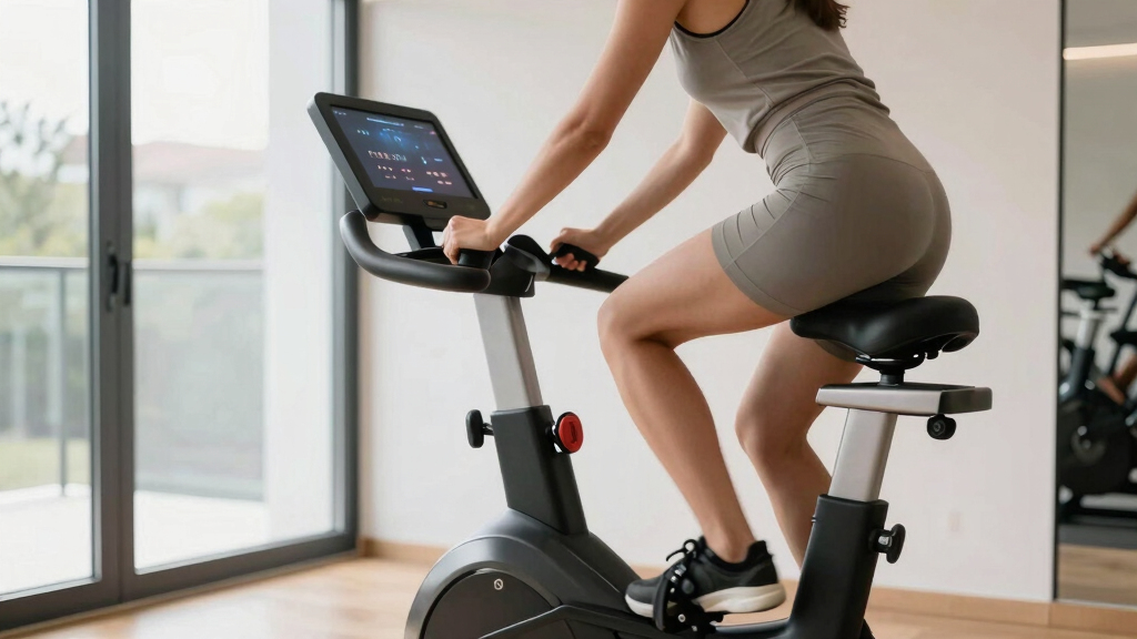 best exercise bike with immersive screen