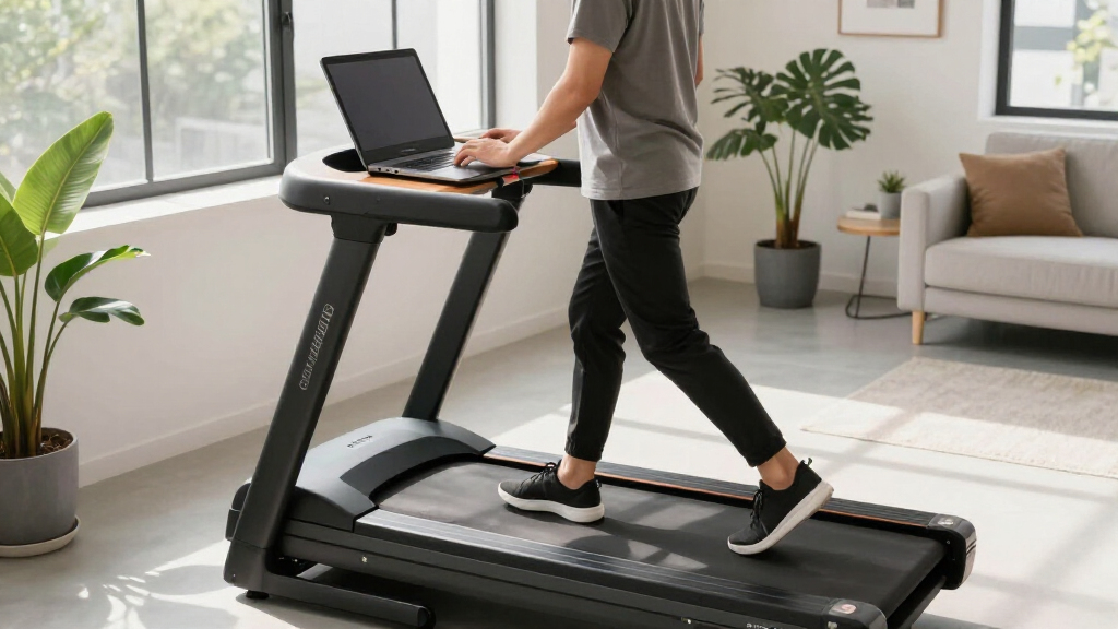 smart treadmill desk setups