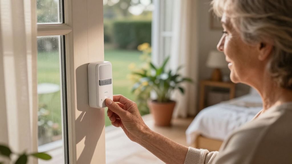 portable door alarm for travel safety