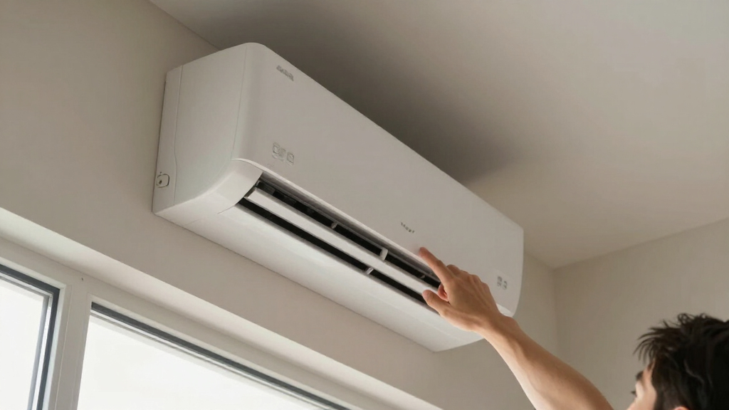 window air conditioner with thermostat