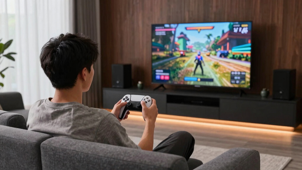 large 4K OLED TVs for gaming