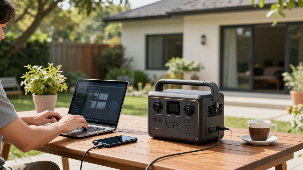 portable power station with ups mode