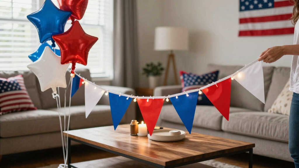 independence day patriotic decor
