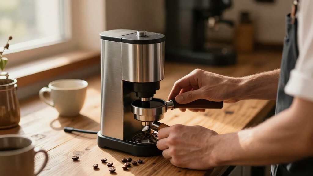 espresso grinders with timed dosing