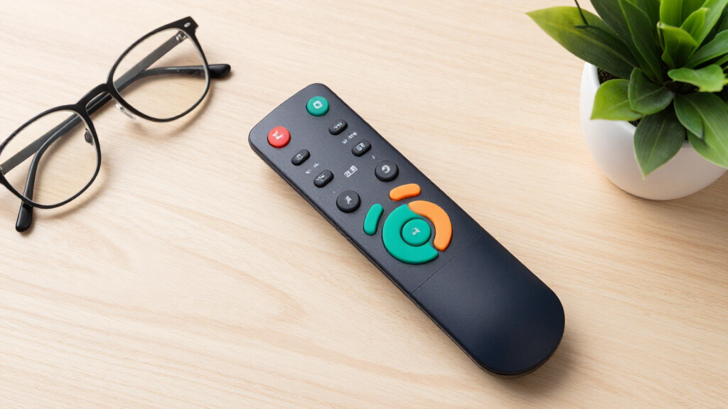 large button remote controls