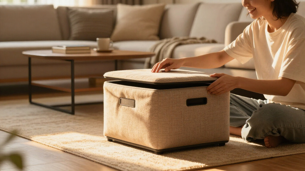 multifunctional storage ottomans