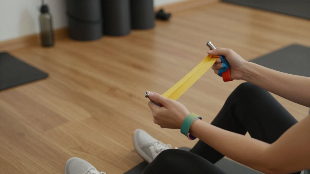 compact resistance bands set