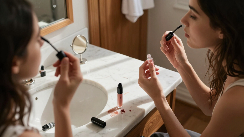 best lip oils and mascaras
