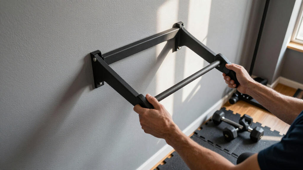 squat racks foldable wall mounted