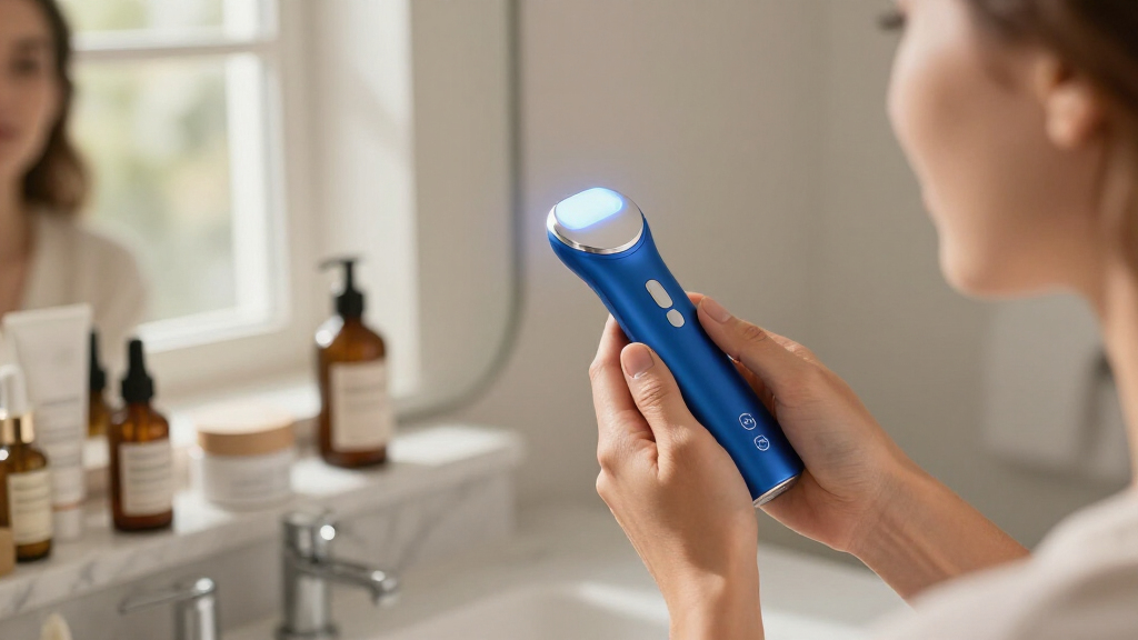 professional blue light acne device