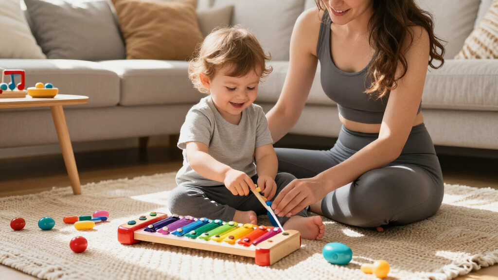 deluxe music instrument set for toddlers