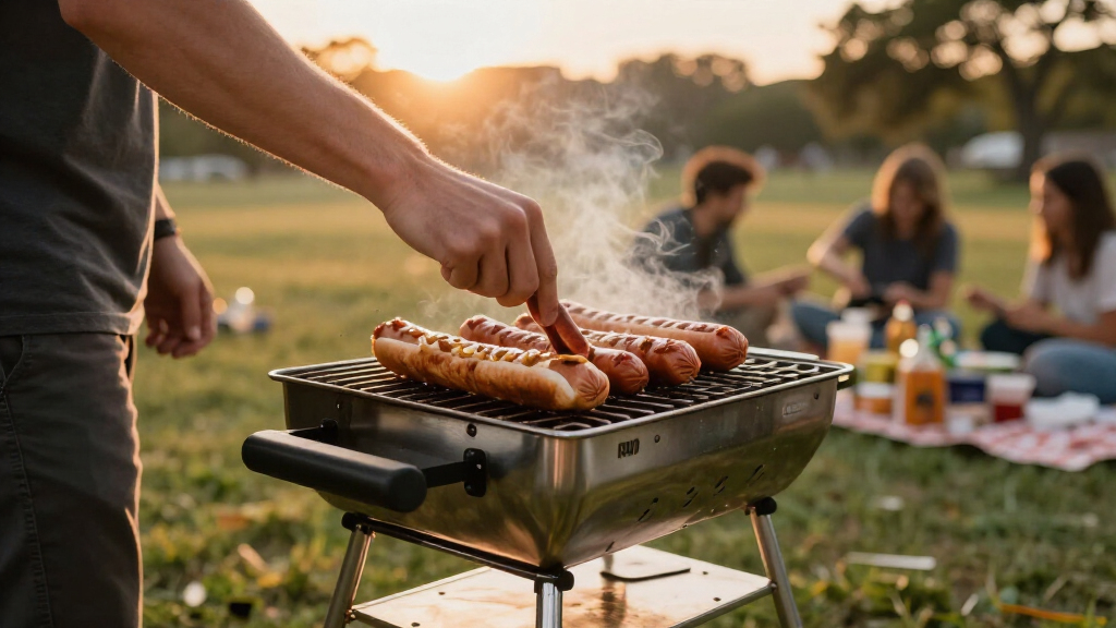 portable tailgating grills