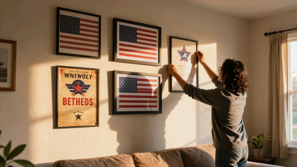 patriotic wall art decor