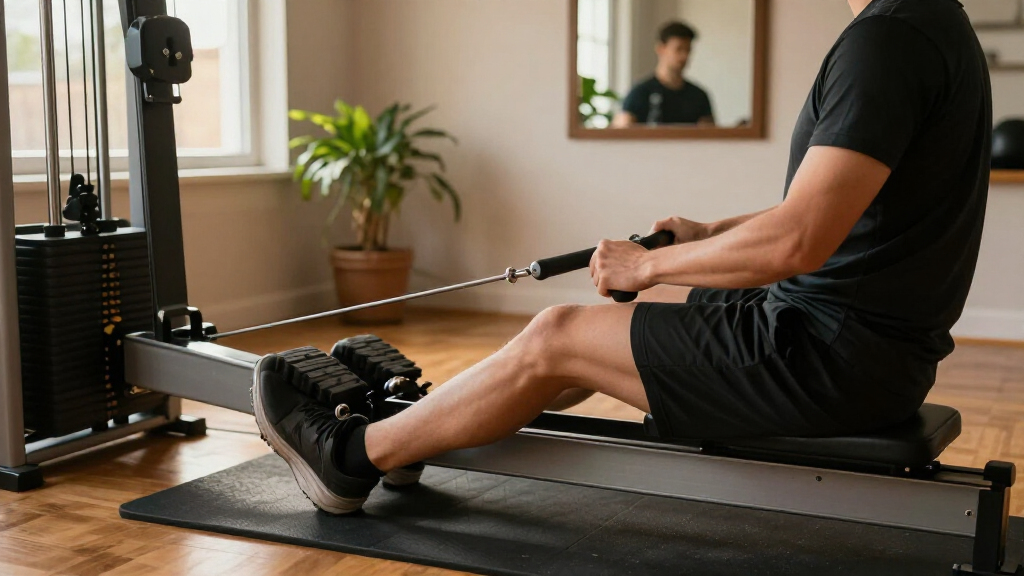 best seated row machines for home
