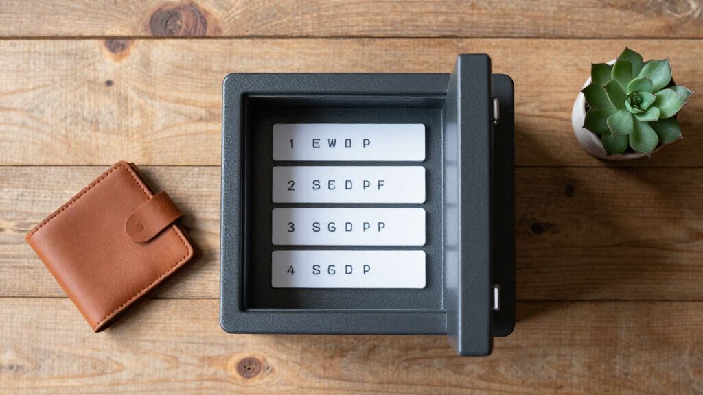 best biometric safe for seed phrase plates