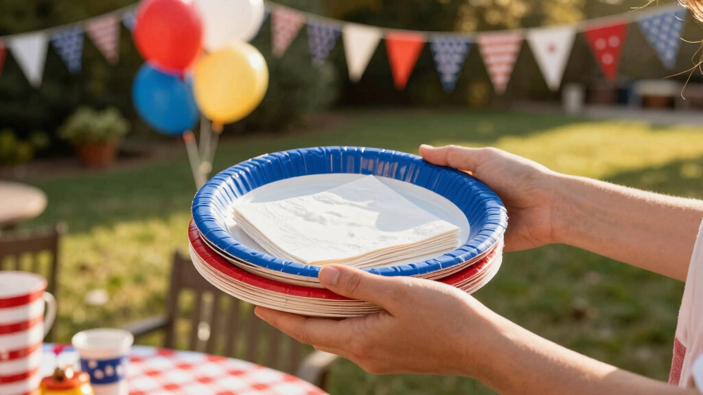 patriotic outdoor party supplies