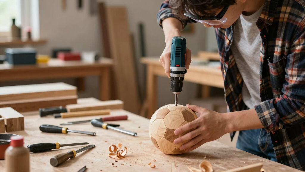 woodworking tools for soccer fans