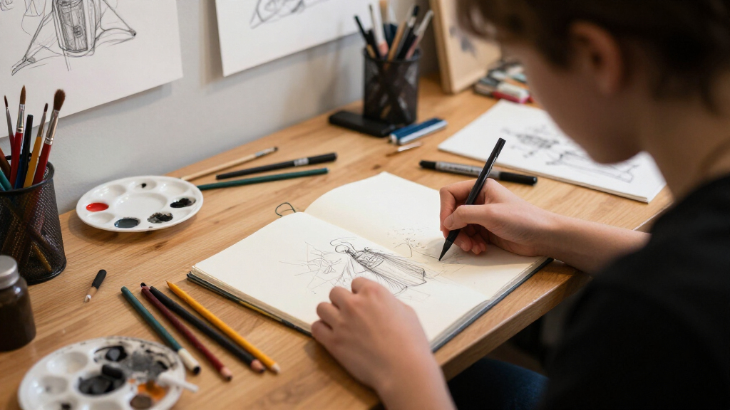 artistic sketchbooks for students