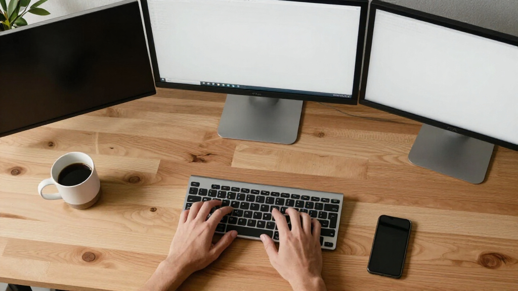 best desks for triple monitor setups