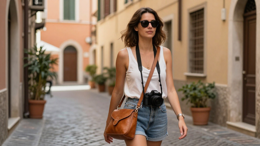 crossbody bag for italy travel