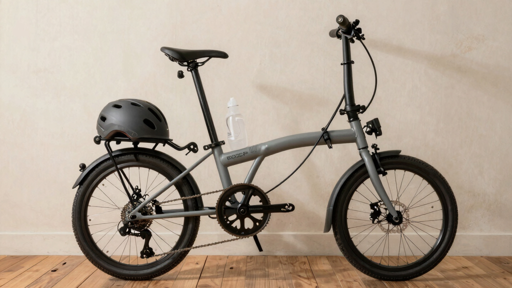 folding e bike with step through frame