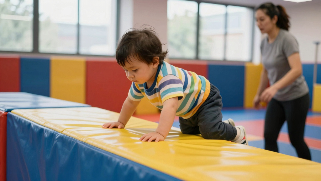 best toddler climbing gym indoor