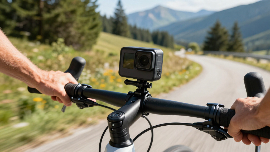handlebar mounted action camera kit