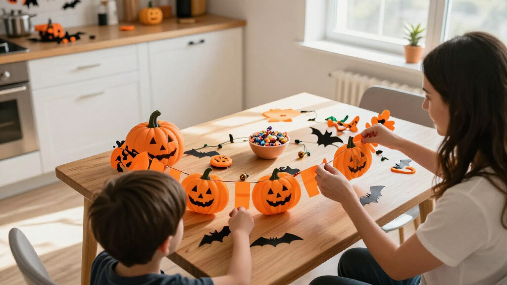 kids Halloween party decorations